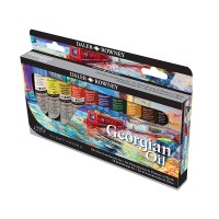Daler Rowney Georgian Oil Paint Introduction Set Daler Rowney Georgian Oil Paint Introduction Set